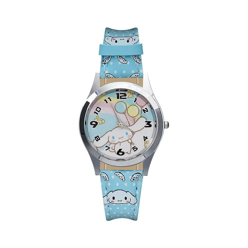 No Box Pointer Quartz Watch  Cartoon Hello Kitty  Children  Gift Watch Girls Kawaii  My Melody  Cute Watch Birthday Gift