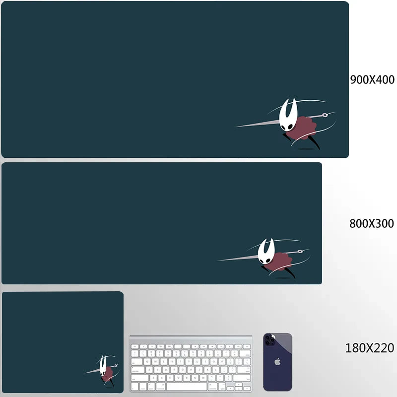 Hollow Knight Gaming Accessories Mouse Pad Office Laptop Cartoon Game Cabinet Mausepad PC Anime Cute HD Table Mat Large Carpet