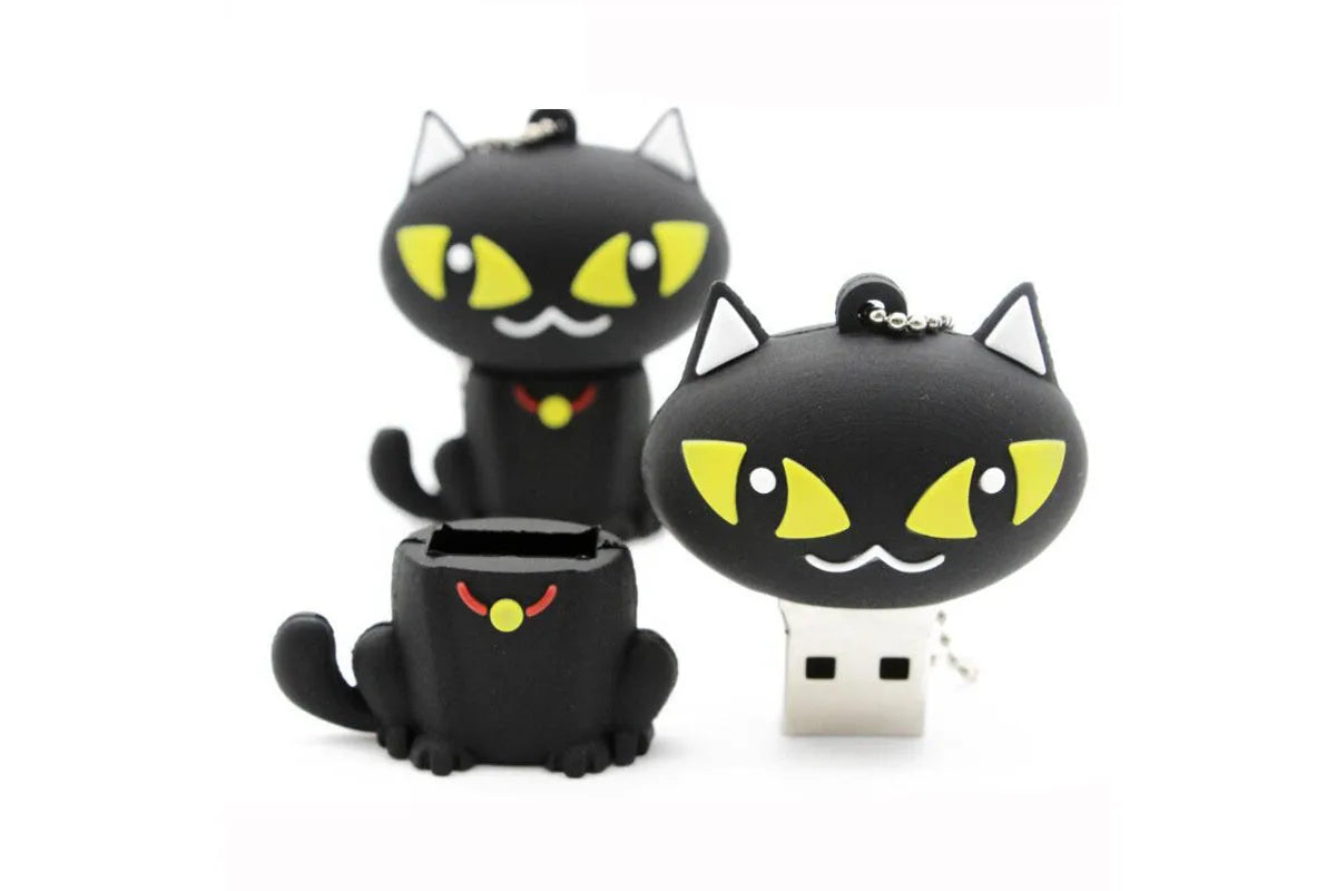 JASTER New Cute Cartoon USB 2.0 Flash Drive 64GB 32G Penguin U Disk 16GB Pen Drives 8G pendrive 4GB Gifts Key Chain Memory Stick
