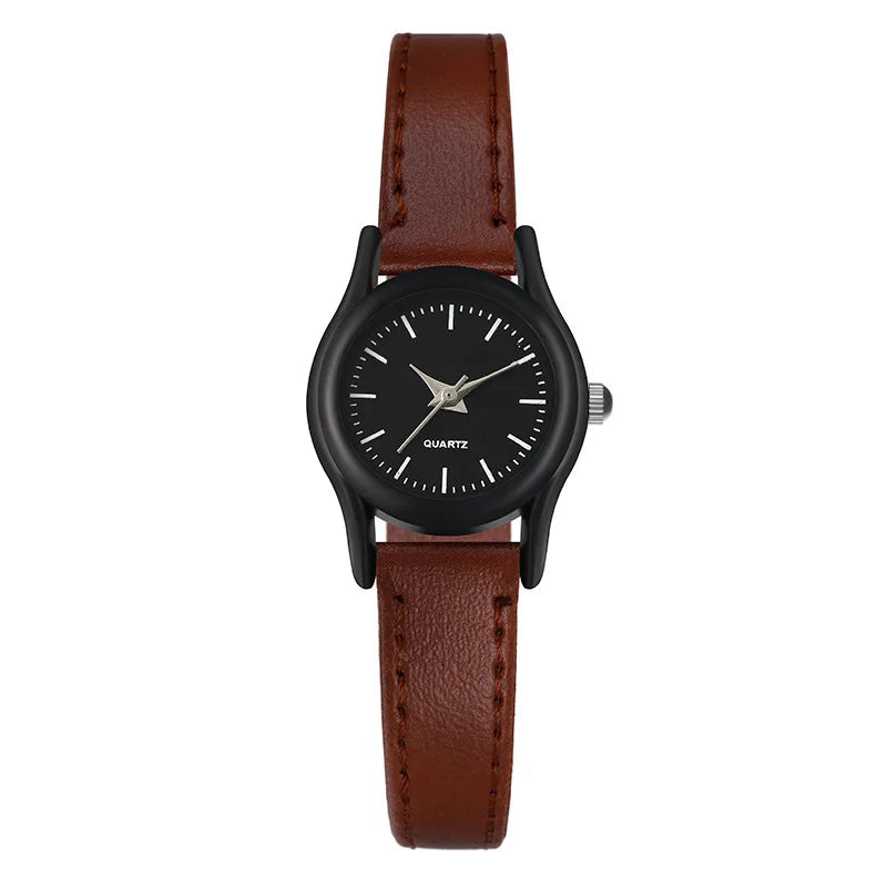 Simple Vintage Classic Couple Watches 2025 Women for Men Watches New Leather Strap Quartz Wristwatches Relogio Montre