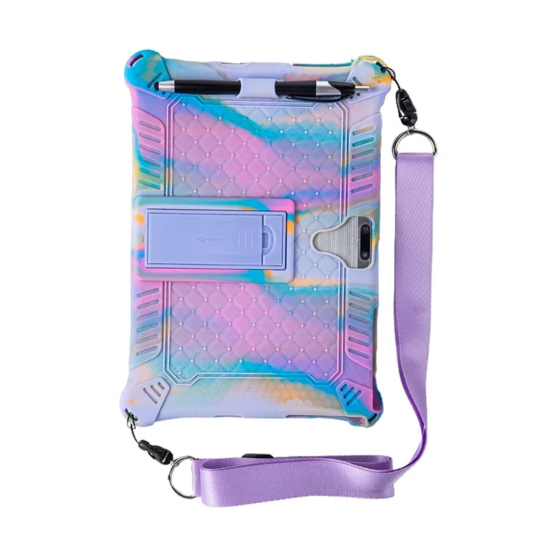 10.1 Universal Case Soft Silicone Tablet Funda for 10 10.1 inch Android Tablet PC Soft Shockproof Cover Case L 9.45 W 6.42inch