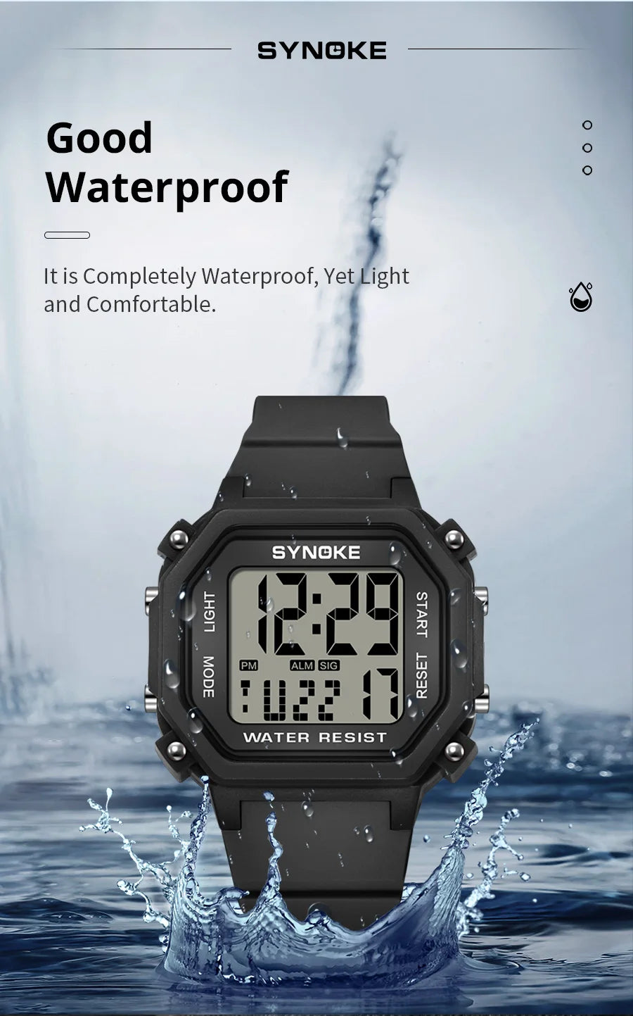 Student Digital Watches Men Sports Luminous Chronograph Waterproof Lady Electronic Military Wrist Watch Relogio Masculino