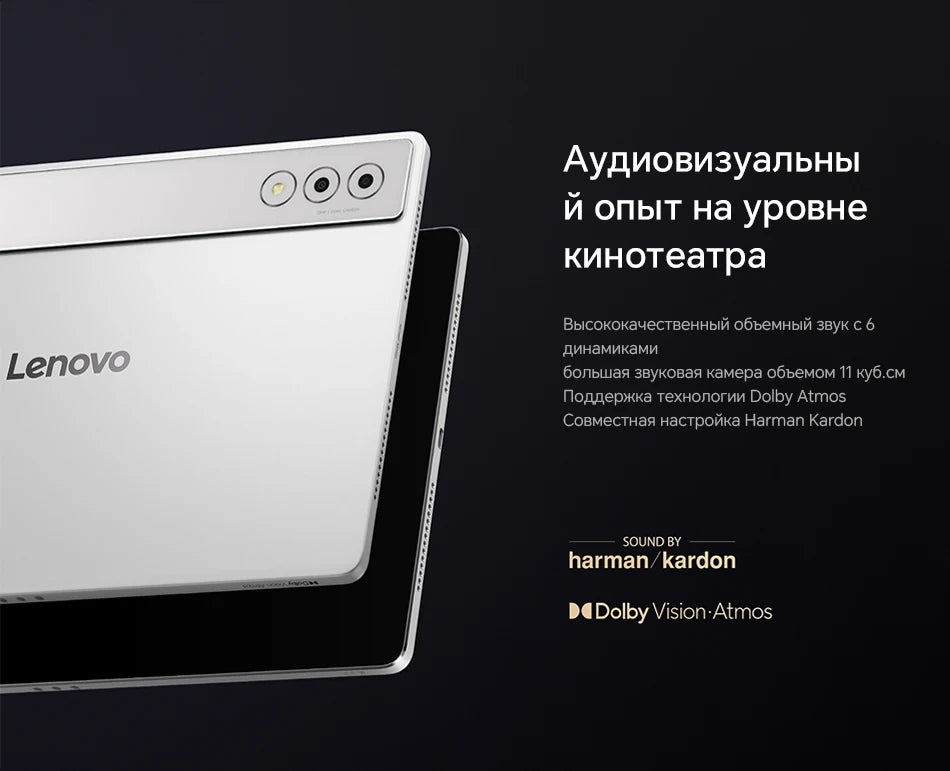 Lenovo Yoga Pad Pro 12.7 Tablet 12GB RAM 256GB ROM Snapdragon 8 Gen 3 Dolby Vision Atmos 13MP Camera 10200mAh 68W Charging