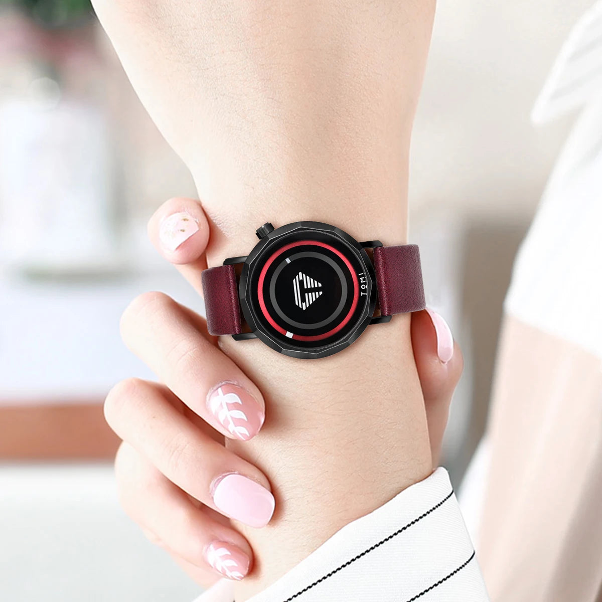 TOMI Women's Minimalist Retro Quartz Watch Fashion Creative Versatile Women's Watch Clock Gift Reloj Festival Gift