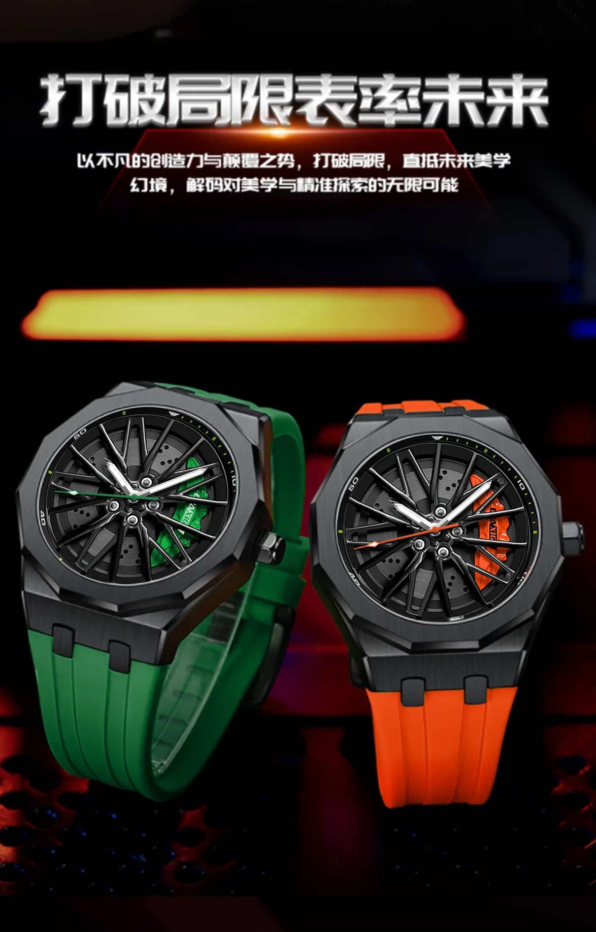 New Casual Man Wrist Watch Fashion Sports 5ATM Waterproof Men's Quartz Watches Silicone Band Male Clock Relogio Masculino