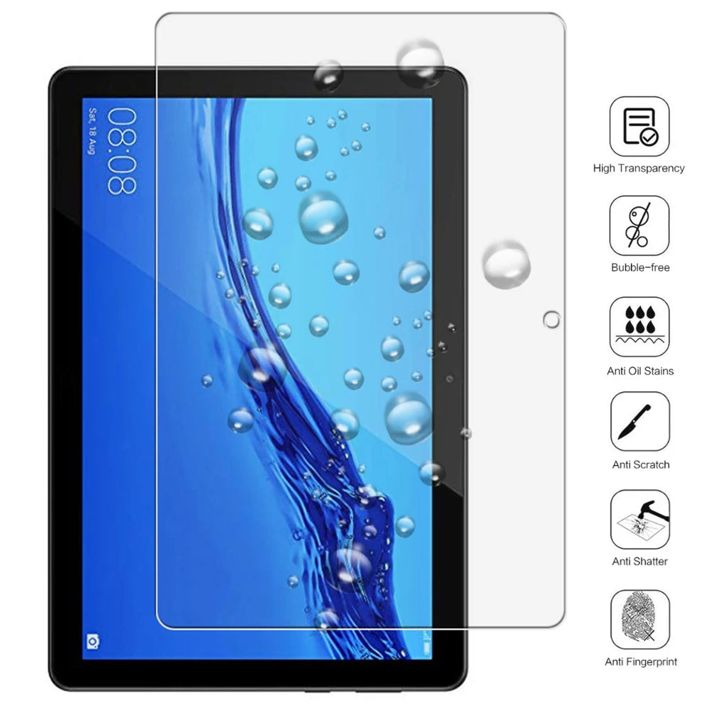 Tempered Glass for Huawei MatePad T8 8.0" T10 T10S 10.1'' MatePad Pro 10.8 10.8" MatePad 10.4 10.4" Tablet Screen Protector