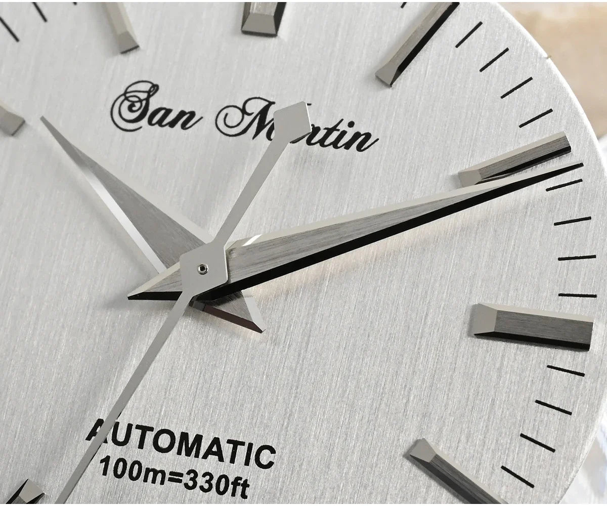 San Martin 38.5mm Miyota 9015 Men Luxury Watch Classic Business Dress Automatic Mechanical Watches Sapphire 10Bar reloj