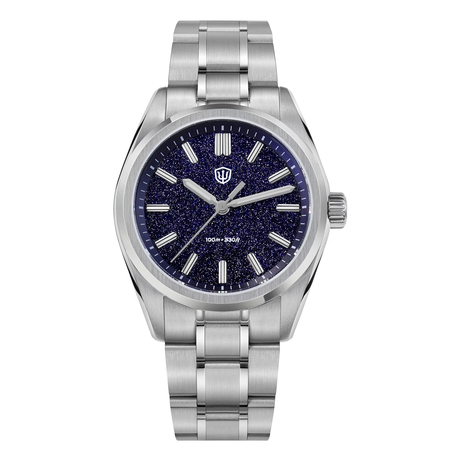 Watchdives WD0003B 36mm Quartz Men Watch VH31 Sweep Seconds Movement Stainless Steel Watches Luminous Waterproof Sapphire