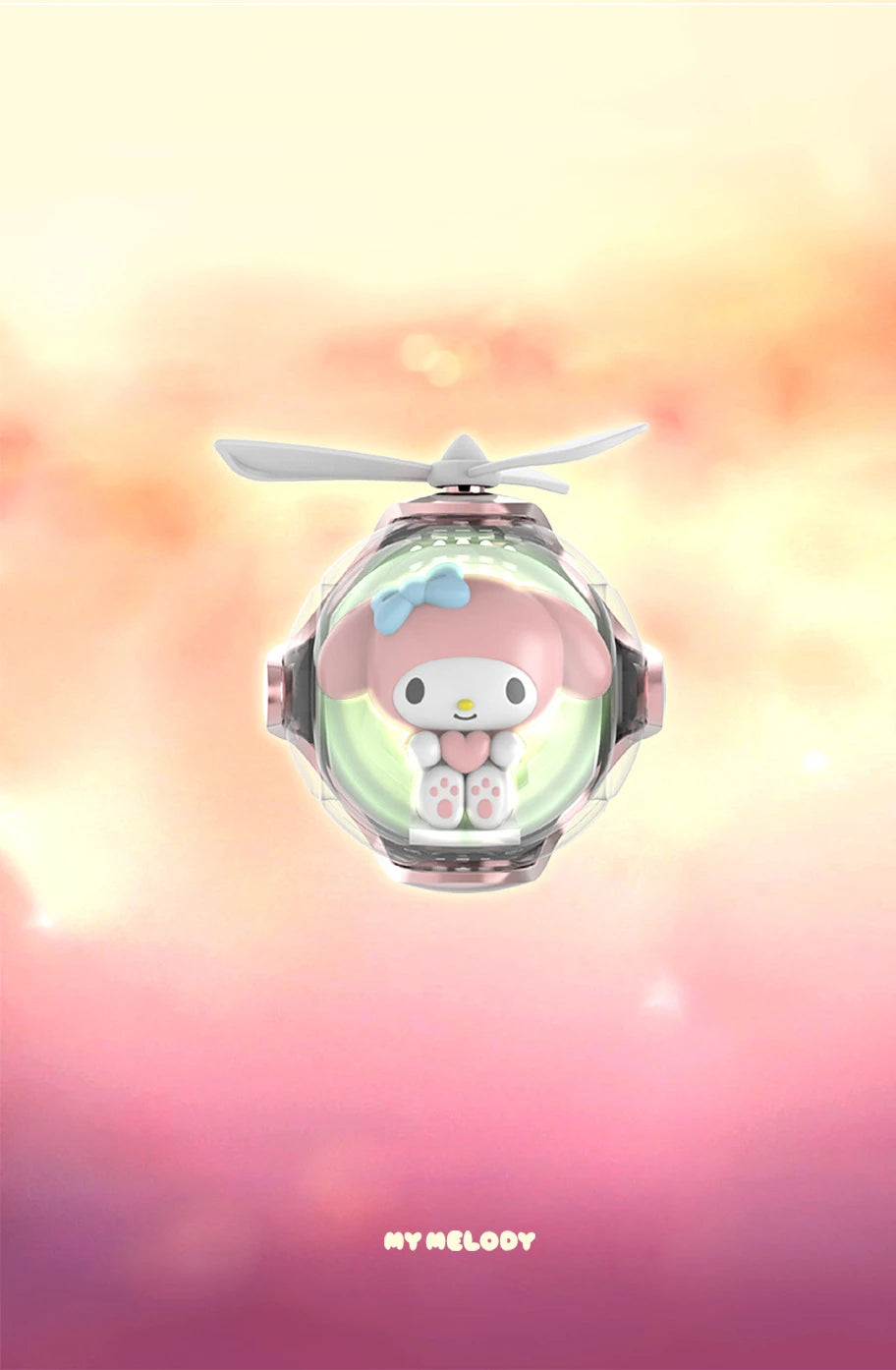 Sanrio Hello Kitty Car Air Freshener - Official Sanrio Aroma Diffuser for Car Vents, Cute Creative Decor Accessory Gift