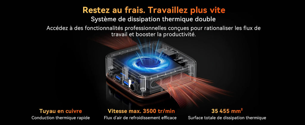 Blackview Mini PC MP20 Intel Twin Lake N150 Desktop Computer up to 3.6GHz 16GB DDR4 512GB SSD Wifi6 4 Cores 4 Threads Windows 11 Pro