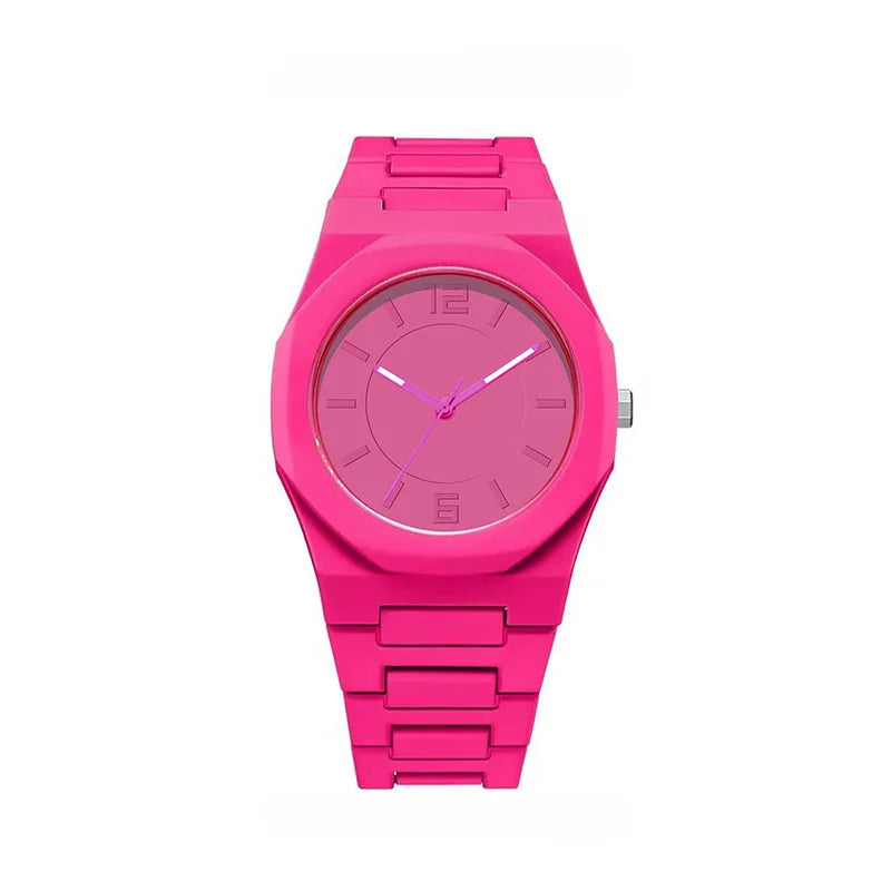 2025 New Men Watches Business Waterproof Plastic Wristbands Fashion Casual Quartz Wristwatch Man Clock Gift Reloj Hombre