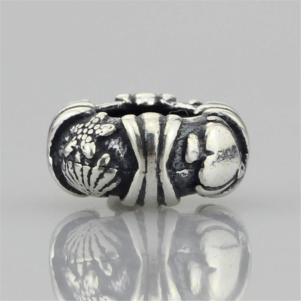 Mistletoe 925 Sterling Silver Cute Sweet Strawberries Stopper Spacer Charm Bead Fit European 3.0mm Bracelet Jewelry