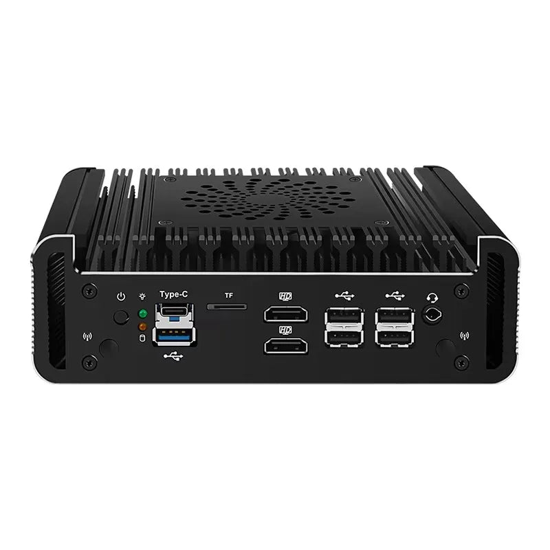 Topton Solid Firewall Router 2x10G SFP+ Intel i3 N305 N100 2xi226-V 2.5G Mini PC 2xNVMe 2xHD DDR5 pfSense Proxmox ESXi AES-NI