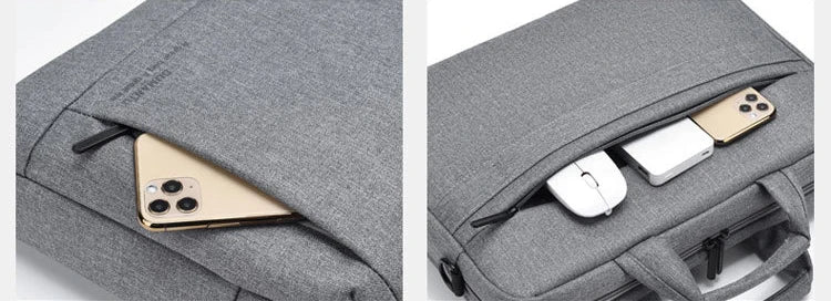 Waterproof Laptop Bag Case 13 14 15 17 Inch Notebook Bag For Macbook Air Pro 13 15 Computer Shoulder Handbag Briefcase Bag