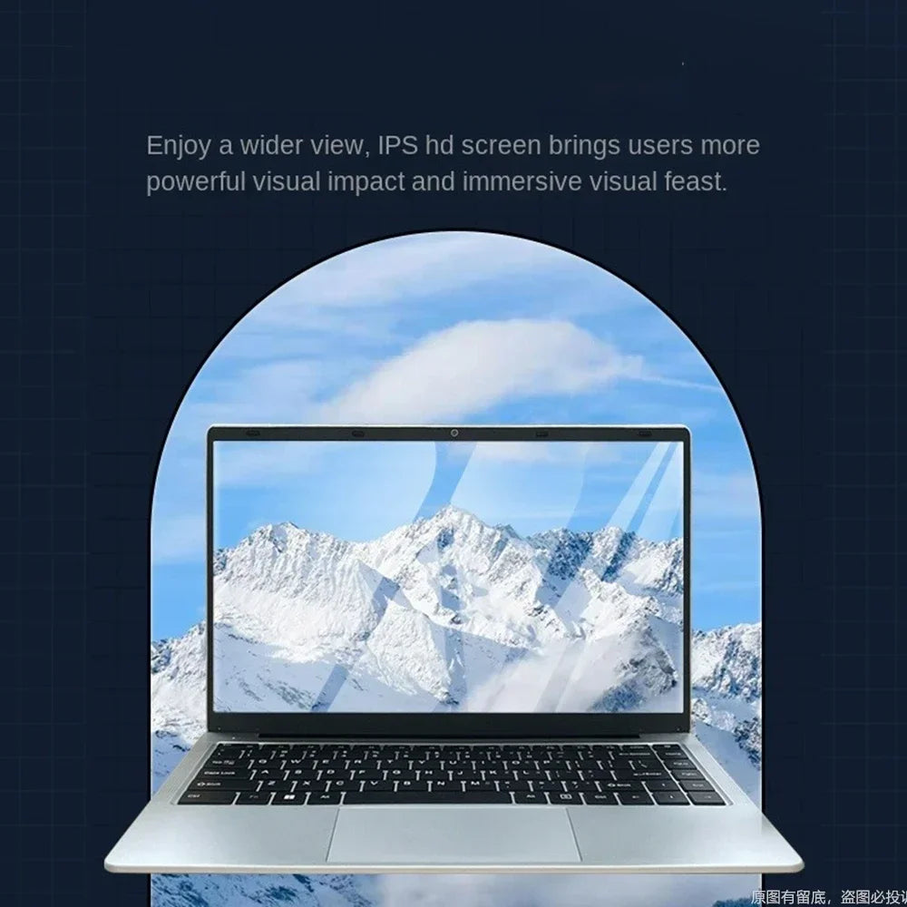 N4000 14.1 Inch 128GB 256GB 512GB 1TB SSD Windows 11 Pro Inte Laptop Intel Portable Laptos Student Notebook Dual core Laptop