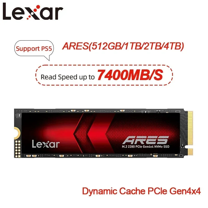 Lexar ssd nvme m2 1TB 2TB M.2 2280 PCIe 4.0x4 Internal Solid State Drives 4TB 8TB Hard Disk for Laptop Desktop/notebook/PS5