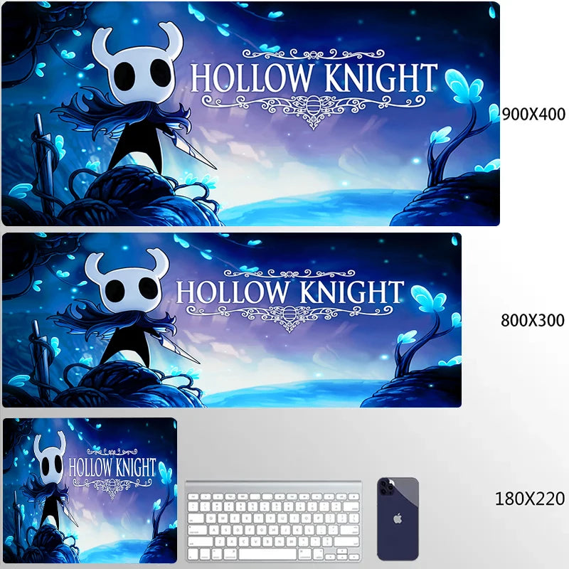 Hollow Knight Gaming Accessories Mouse Pad Office Laptop Cartoon Game Cabinet Mausepad PC Anime Cute HD Table Mat Large Carpet