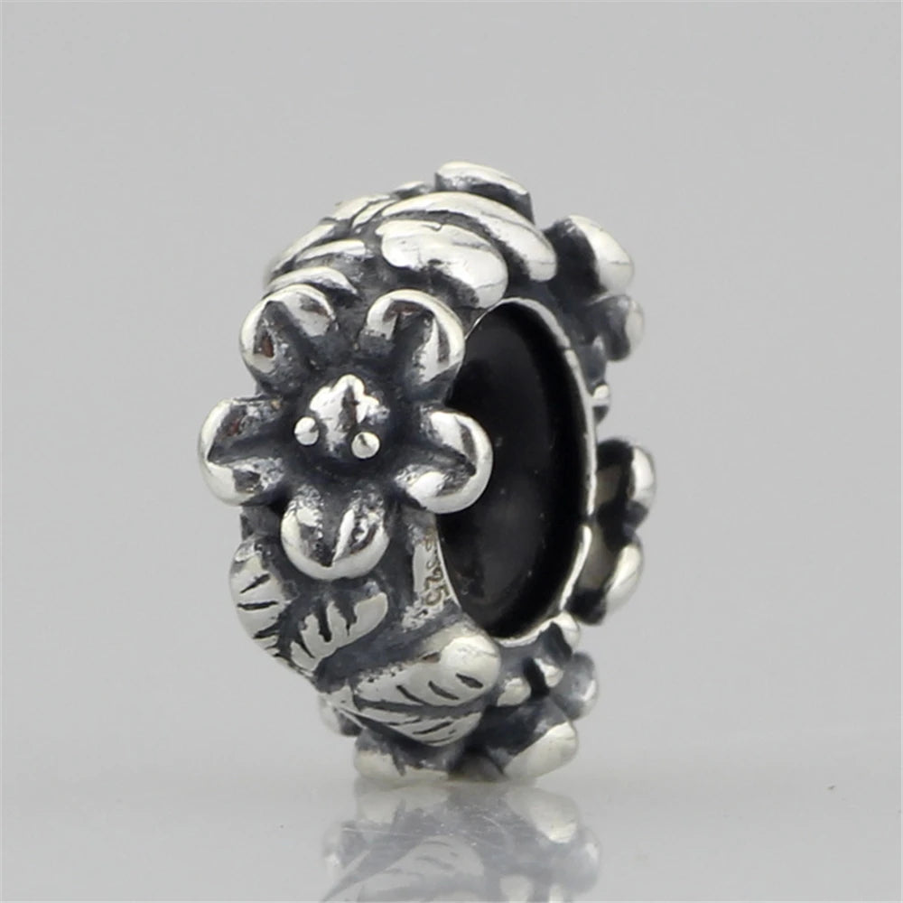Mistletoe 925 Sterling Silver Cute Sweet Strawberries Stopper Spacer Charm Bead Fit European 3.0mm Bracelet Jewelry