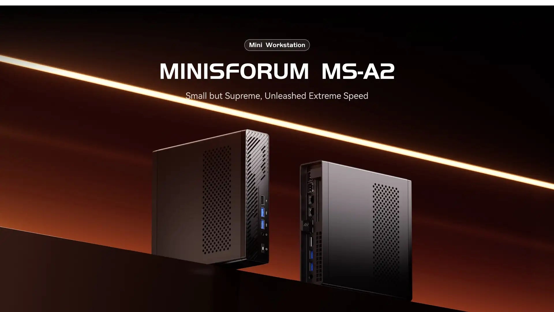 2x10G SFP Mini PC MINISFORUM MS-A2 AMD Ryzen 9 9955HX 7940HX 2.5G LAN 3*NVMe Windows 11 Workstation Mini Gamer Computer WiFi6E