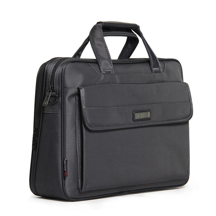 Men's Laptop Briefcase Brand Men Computer Handbags Waterproof Durable Nylon 15.6 Inch Laptops Bags Boys Shoulder Files Books Bag