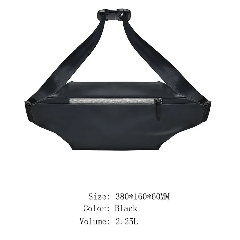 Xiaomi Mijia Backpack Sling Bag Leisure Chest Pack Small Size Shoulder Type Unisex Rucksack Crossbody Bag  2.25L Polyester