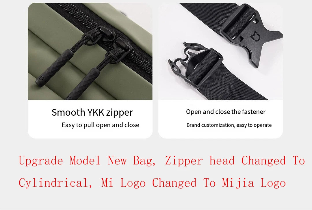 Xiaomi Mijia Backpack Sling Bag Leisure Chest Pack Small Size Shoulder Type Unisex Rucksack Crossbody Bag  2.25L Polyester