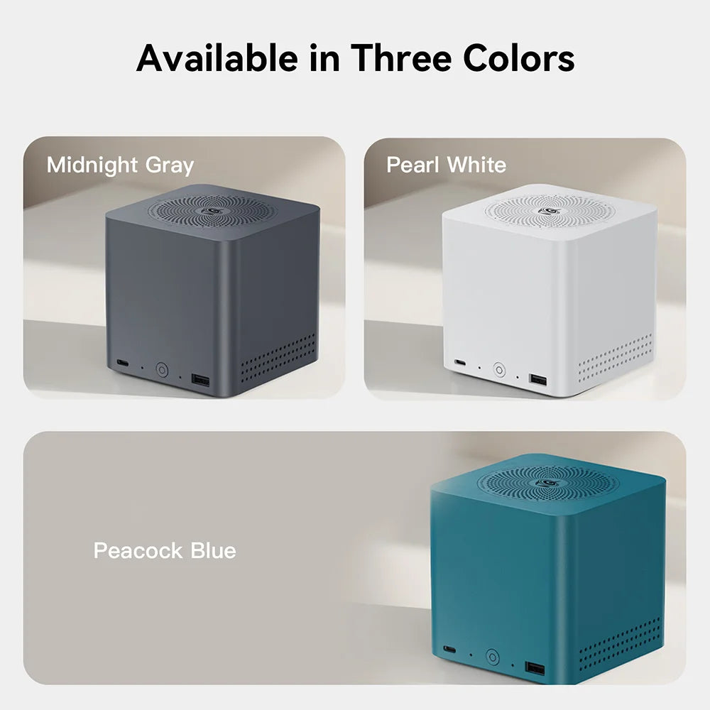 Home Network Storage MINI Host Beelink ME Mini NAS Intel Twin Lake N150 LPDDR5 4800MHz 12GB RAM 2T SSD WiFi6 4K Dual 2.5 Lan