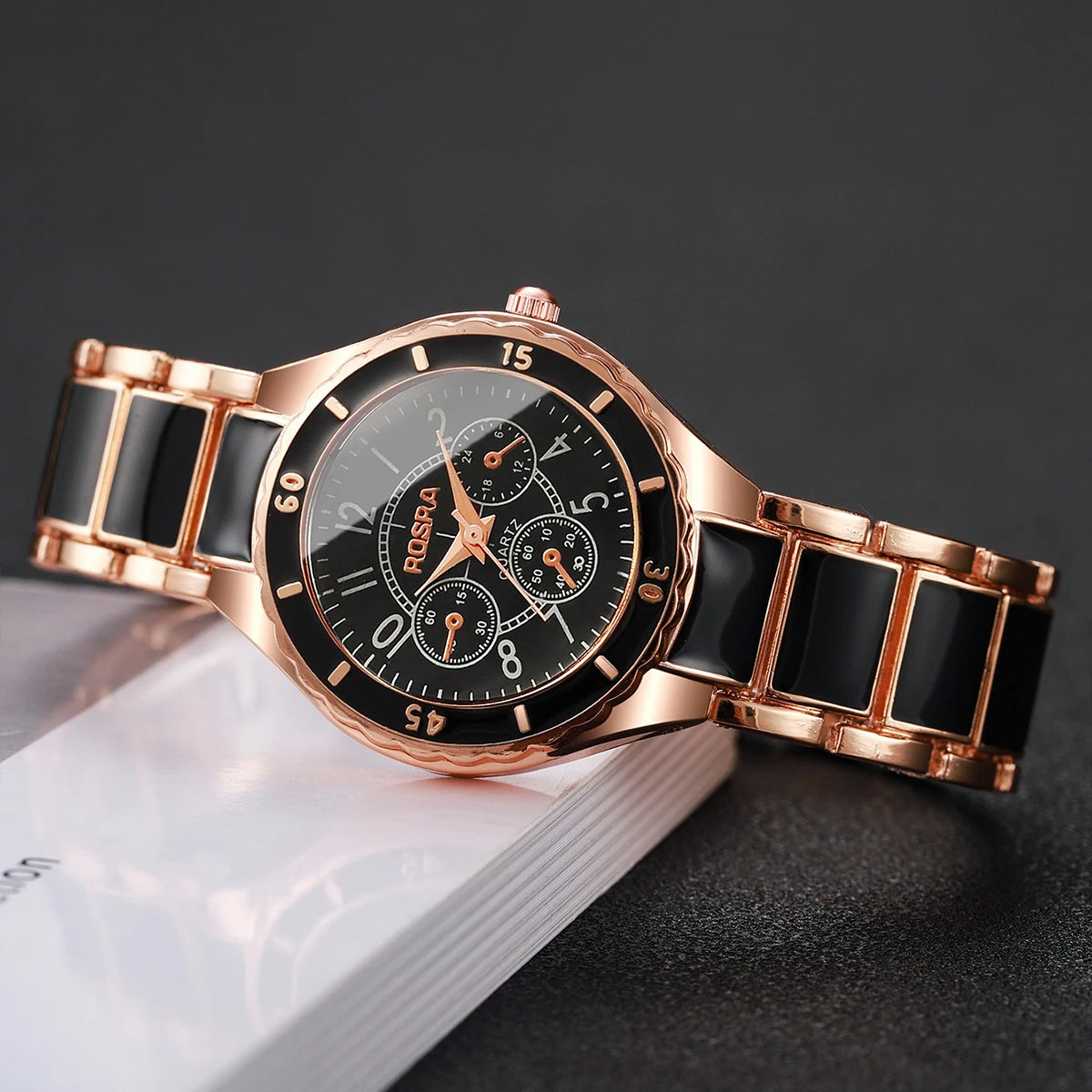 Fashion Arabic Dial Women Watches Wristwatches Ladies Quartz Watch Girls Clock Reloj Mujer（Without Box）