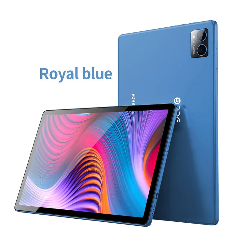 Original BDF Tablet Pc 10.1 Inch 8GB RAM 256GB ROM Android 12 Octa Core 3G 4G LTE Internet WiFi Internet BT Global Version