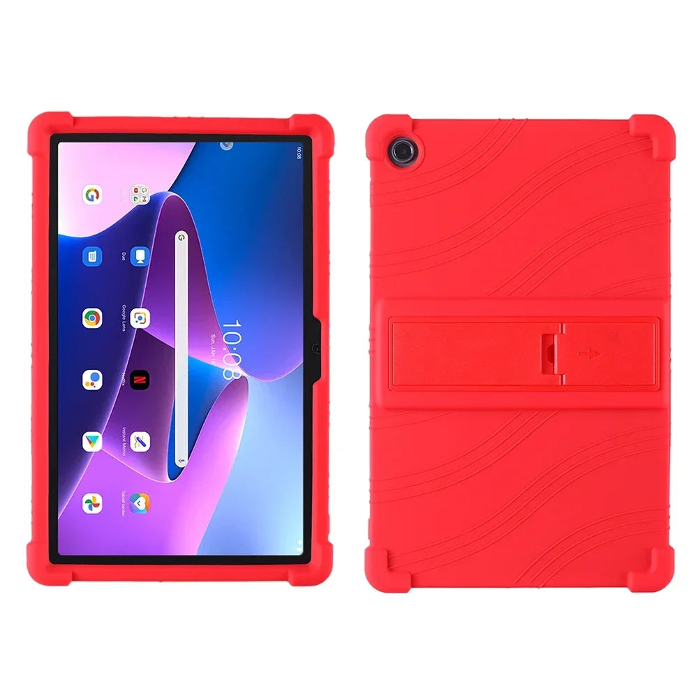 Case For Lenovo Tab 10.1inch TB311FU/ZAEH0063JP  Tablet Safe Shockproof Silicone Stand Cover
