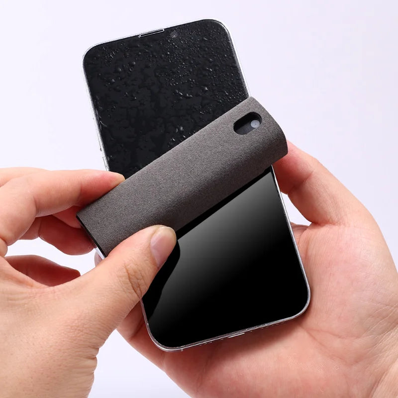 Screen Cleaner Touchscreen Mist Spray Portable Reusable Spray Bottle Microfiber Cleaner Wipe Multifunctional Phone Cleaning Tool