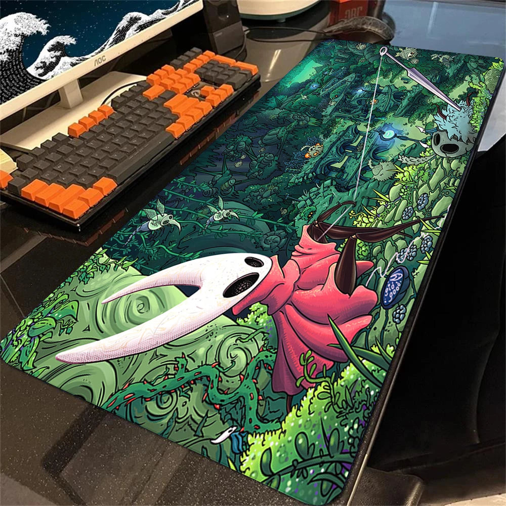 Pc Gamer Hollow Knight Mousepad Gaming Laptops Keyboard Pad Mausepad Xxl Deskmat Carpet Computer Accessories Desk Mats 900x400