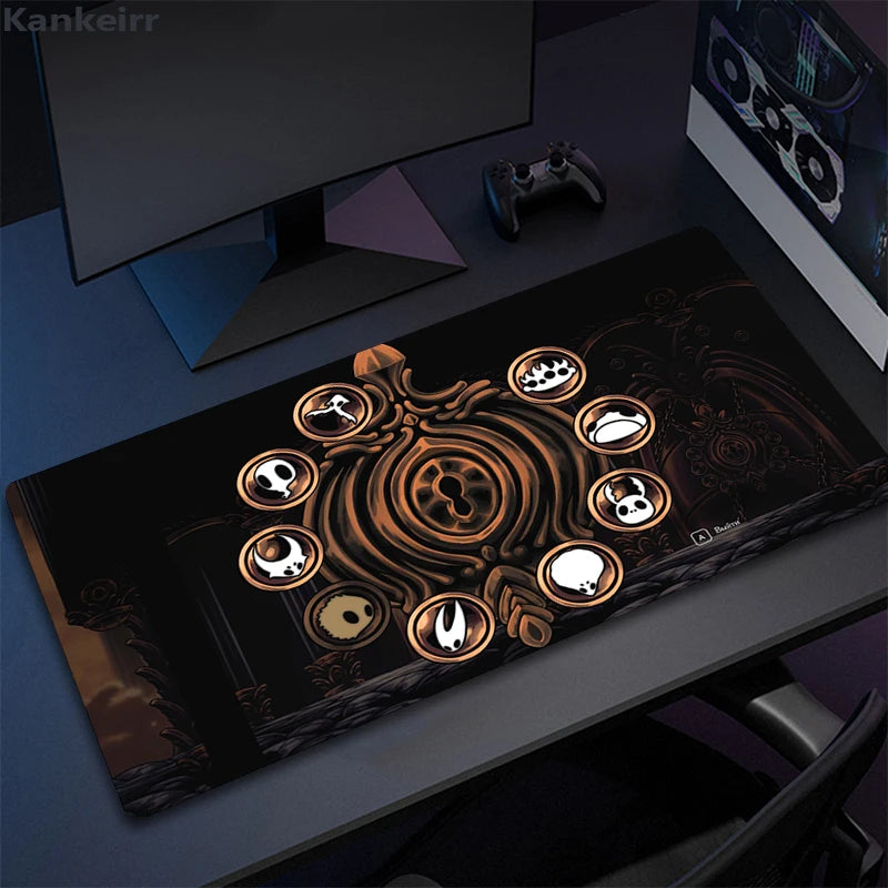 Hollow Knight Gaming Accessories Mouse Pad Office Laptop Cartoon Game Cabinet Mausepad PC Anime Cute HD Table Mat Large Carpet