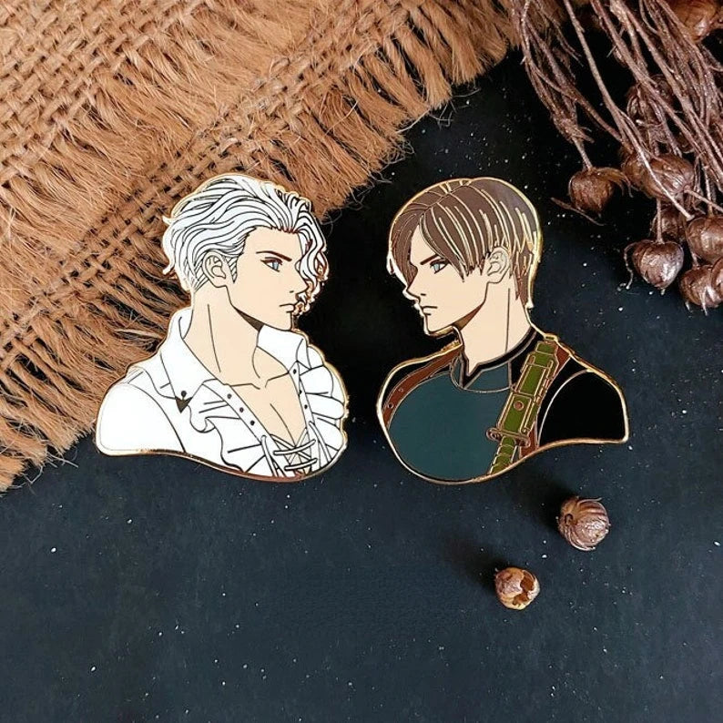 Resident Evil 4 - Leon Kennedy - Hard Enamel Pin