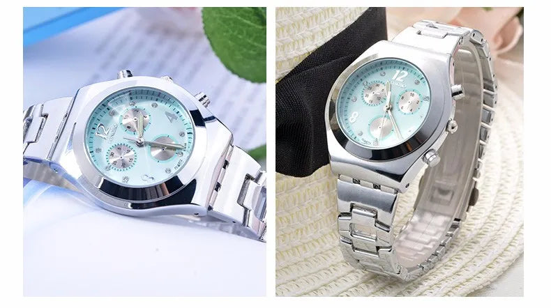Fashion LONGBO Brand Luxury Waterproof Casual Quartz Watch Women Lady Gift Watches Waterproof Stainless Steel Watch Montre Femme
