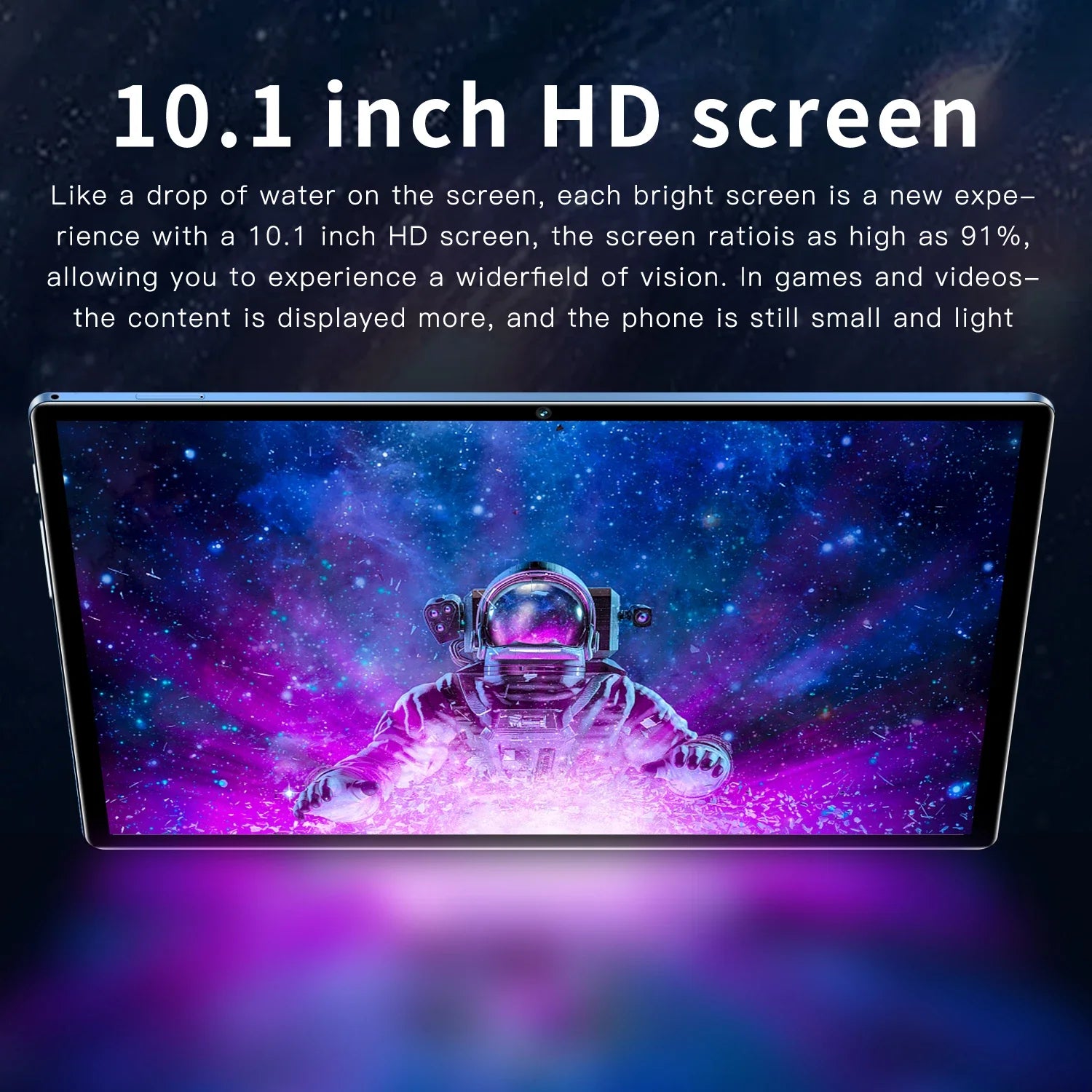 ew 10.1 Inch Tablets 4GB RAM 64GB Android 11 Octa Core Dual Cameras Dual SIM 3G Phone Call Tablets Global Version