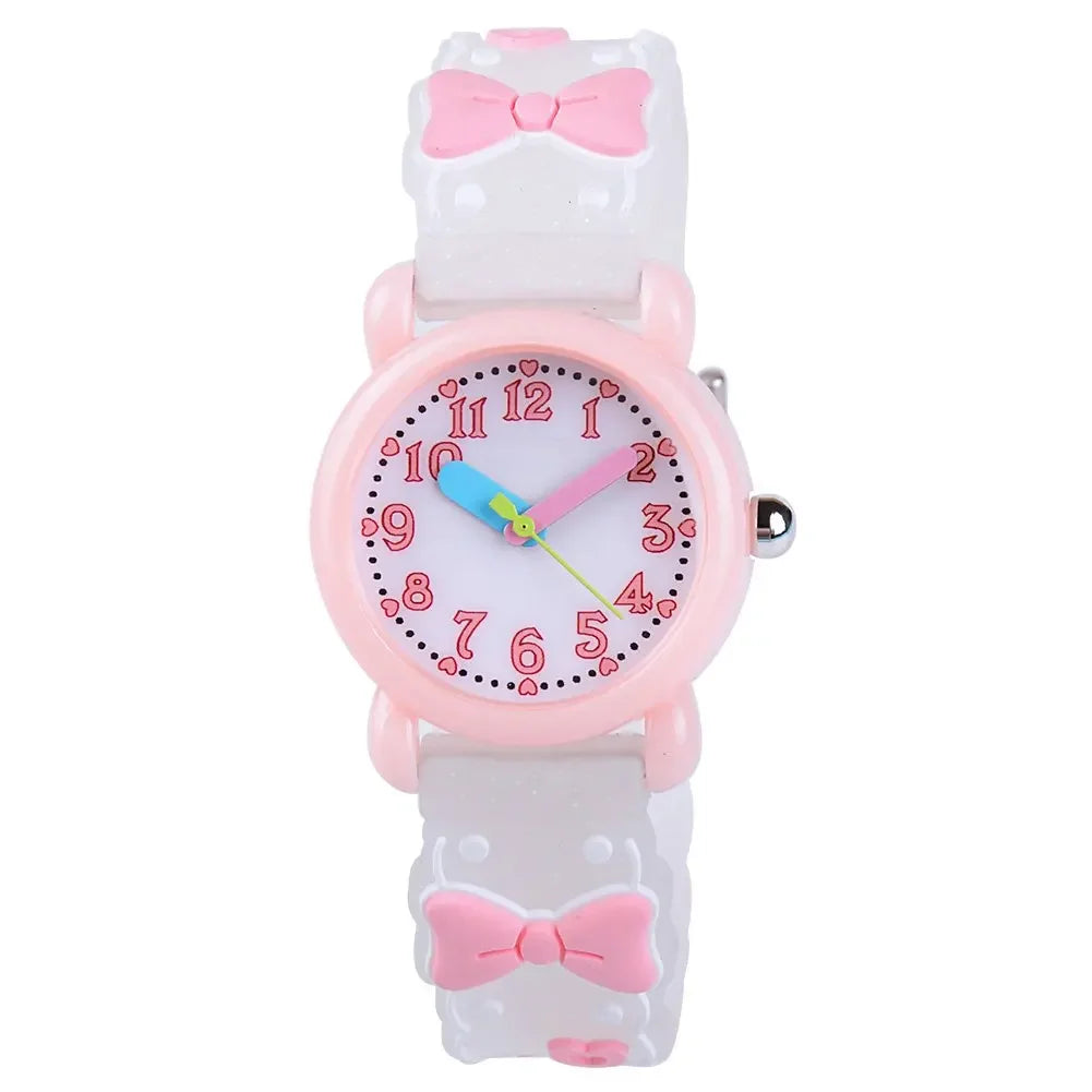 Kids Watches Analog 3D Cartoon Waterproof Sport Children Toddler Wrist Watches Gifts for 3 4 5 6 7 8 9 10 11 12 Ages Girls Boys
