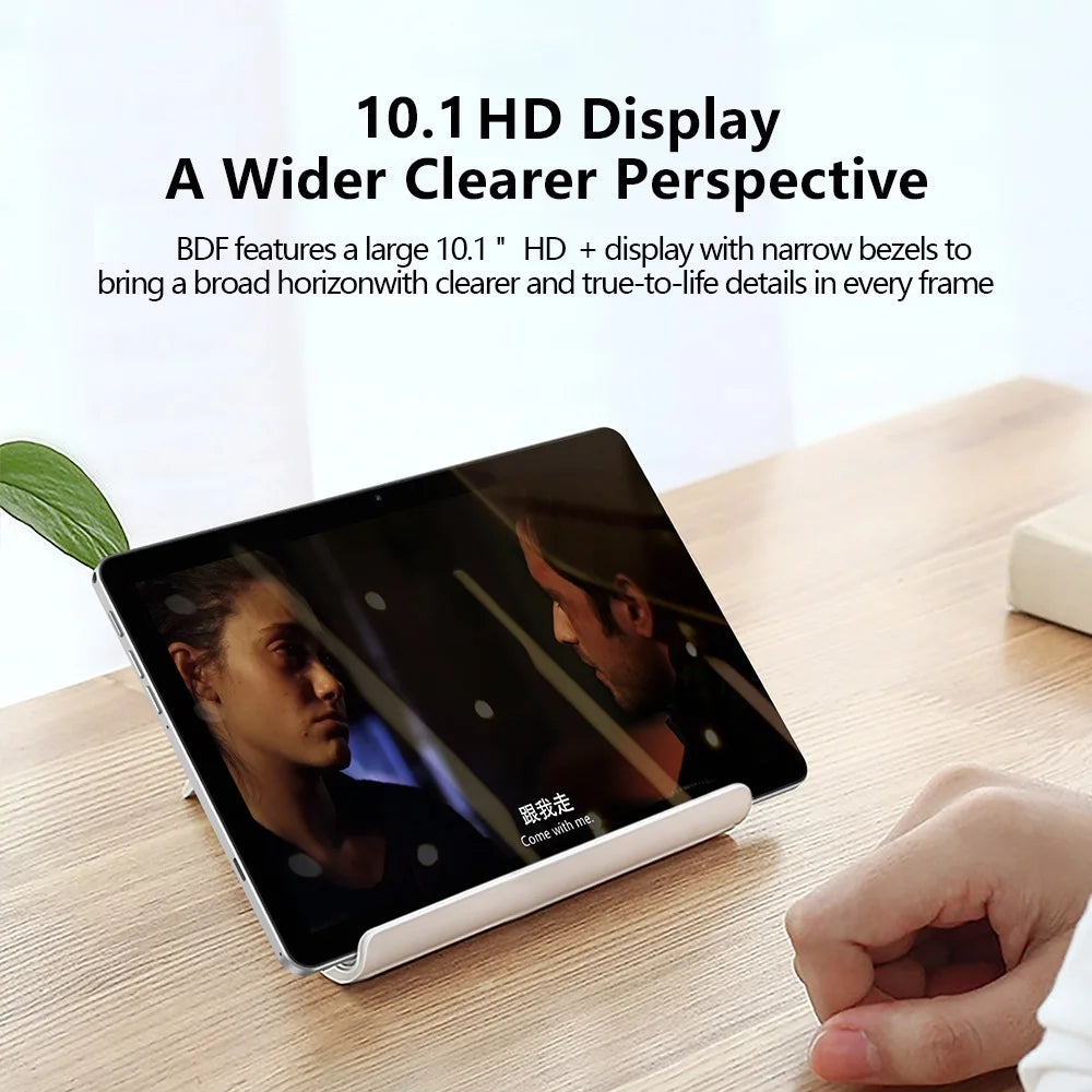 Original BDF Tablet Pc 10.1 Inch 8GB RAM 256GB ROM Android 12 Octa Core 3G 4G LTE Internet WiFi Internet BT Global Version