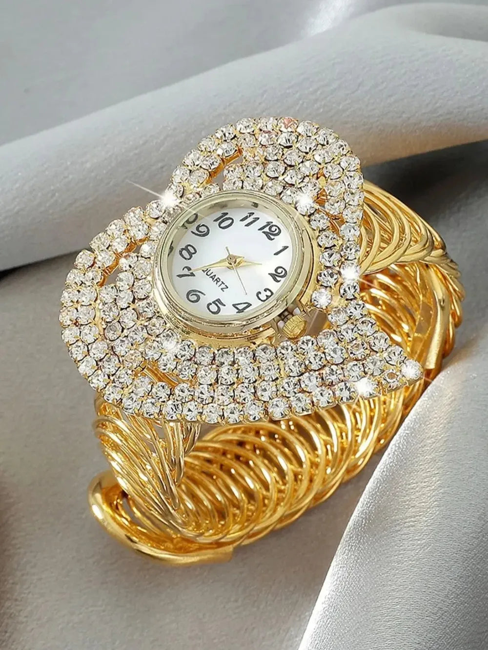 Women Watches Gold Watch Ladies Wrist Watches Luxury Brand Rhinestone Womens Bracelet Watches Female Relogio 시계