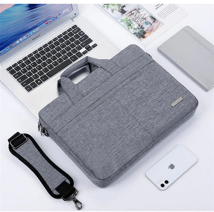 Laptop Bag Sleeve Case Shoulder HandBag Notebook Pouch Briefcases For 13.3 14 15.6 17.3 Inch Macbook Air Pro HP Huawei Asus Dell