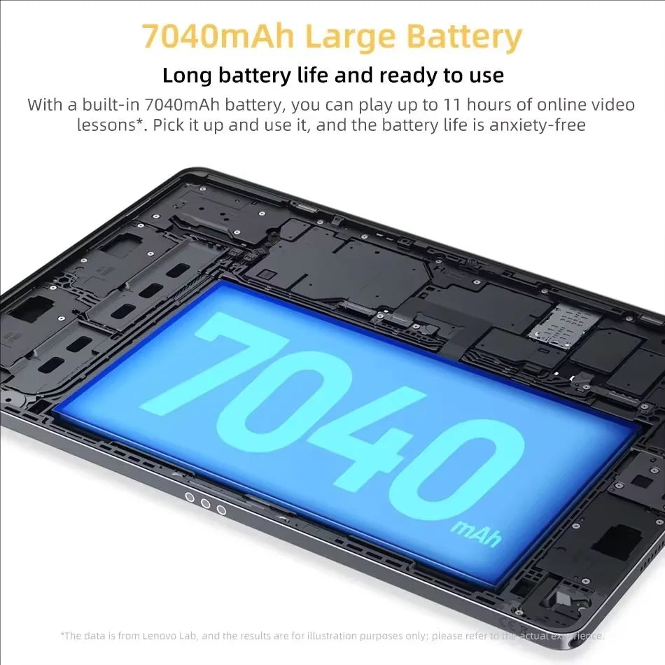 Lenovo Xiaoxin Pad 11 2025 11'' 2.5K Display 6GB 8GB RAM 128GB 256GB ROM MTK Dimensity 6300 7040mAh Battery Andoid Wifi Tablet