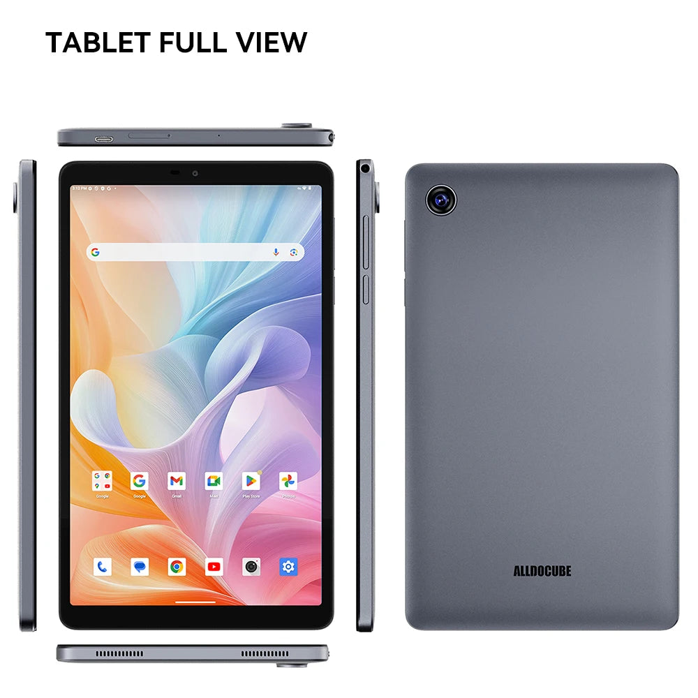 ALLDOCUBE iPlay 60 mini Tablet 8.68inch Android 15 12GB(4GB+8GB Virtual) RAM 64GB ROM Unisoc T606 Dual 4G LTE 90Hz IPS