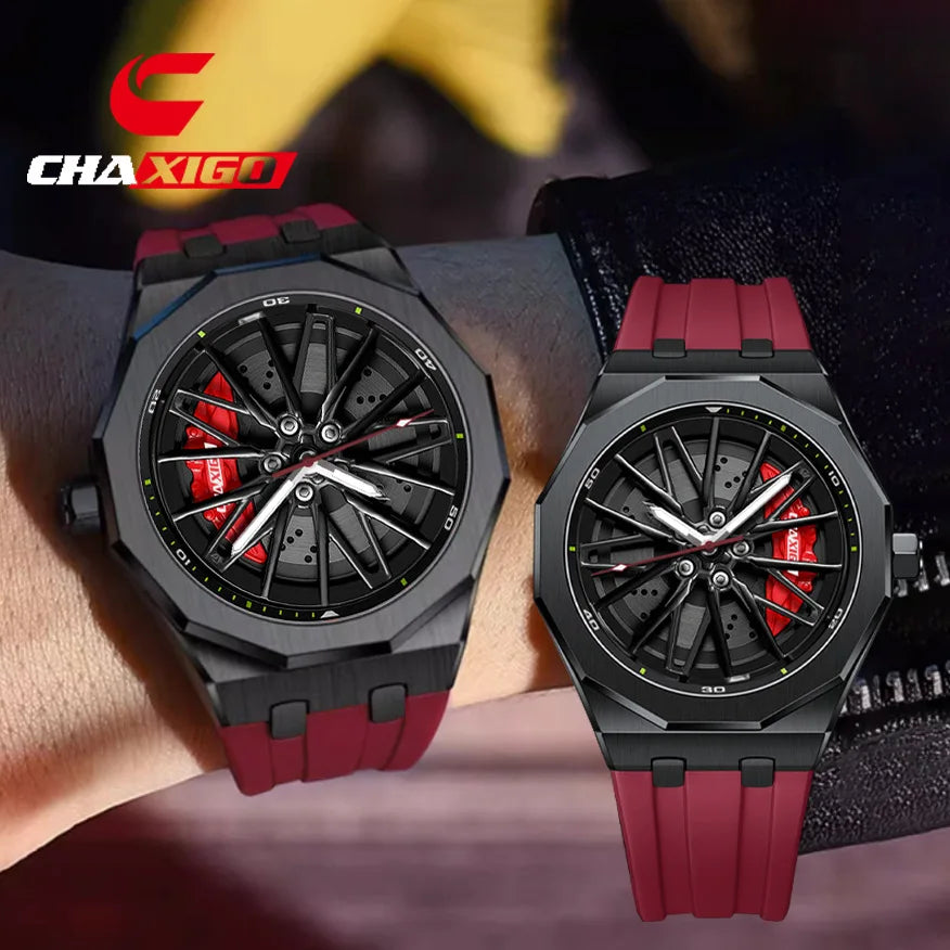 New Casual Man Wrist Watch Fashion Sports 5ATM Waterproof Men's Quartz Watches Silicone Band Male Clock Relogio Masculino