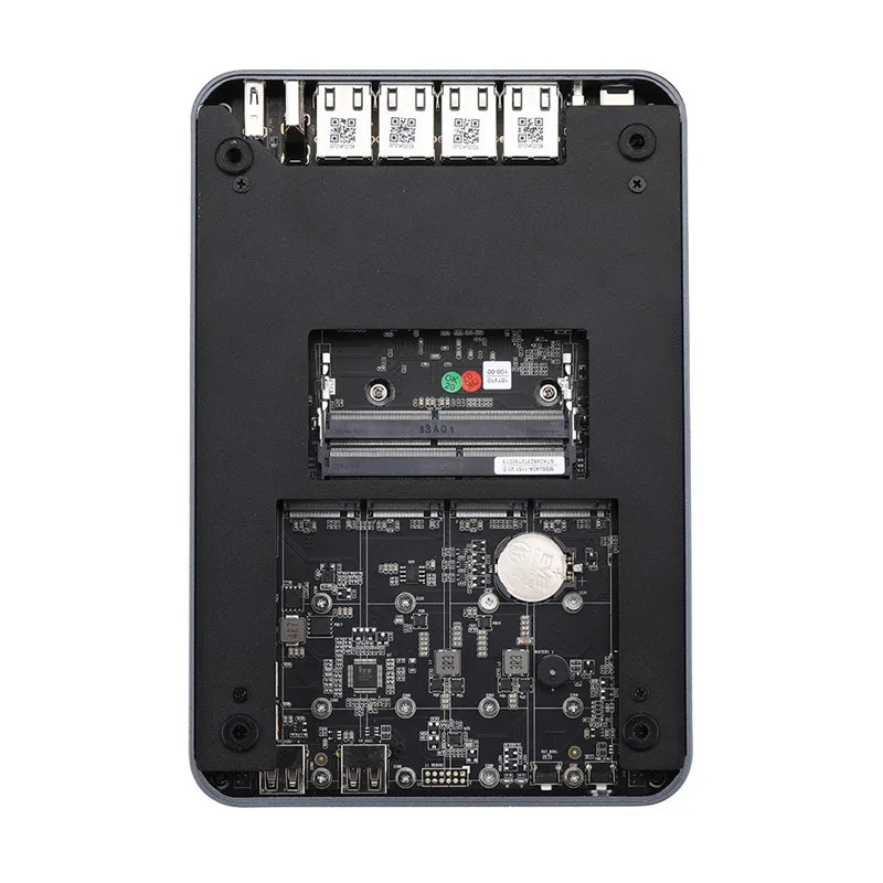 Create Your Own NAS/ Router/ Mini Server/ Desktop PC Based on 11th Gen Tiger Lake Processor HD 4x 2.5G LAN 4x NVME SSD