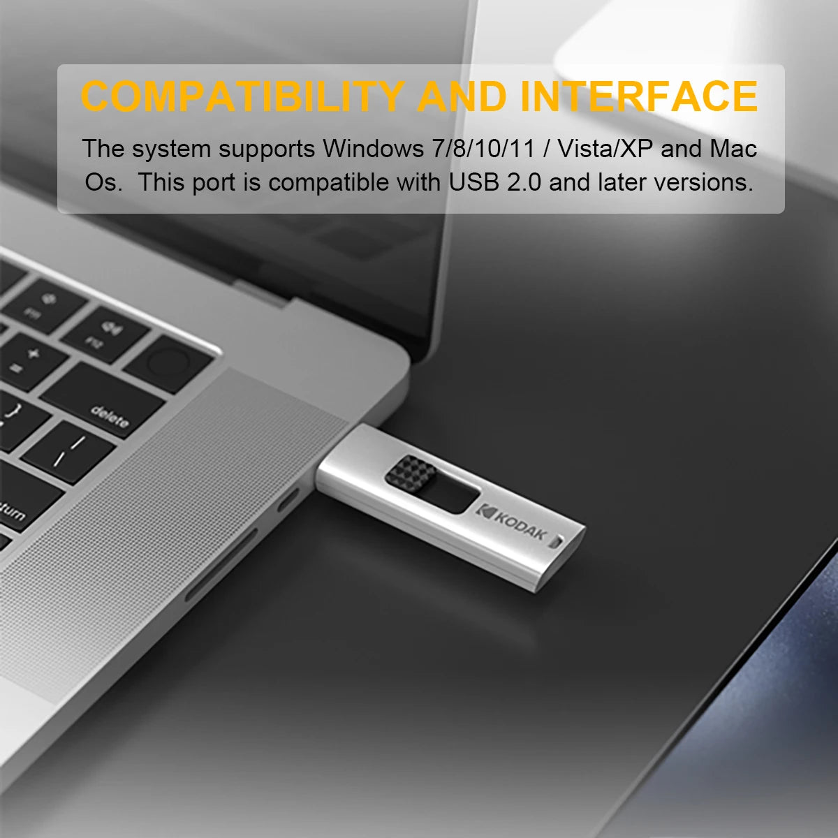 Kodak 256GB USB 3.0 Flash Drive High Speed -Portable Thumb Drive for PC/Laptop/TV, Photo Video Storage, Data Transfer, Plug&Pla