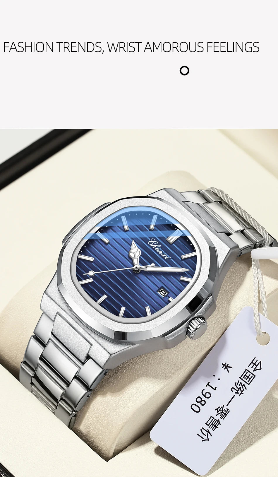 CHENXI 8222 Women Fashion Luxury Quartz Wristwatches Ladies Clock 2025 New Product Man And Women Watch Clock