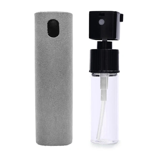 Screen Cleaner Touchscreen Mist Spray Portable Reusable Spray Bottle Microfiber Cleaner Wipe Multifunctional Phone Cleaning Tool