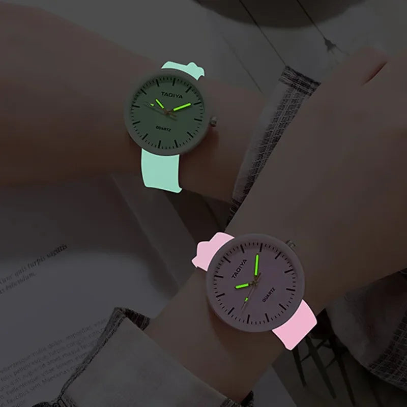 Luminous Watch for Teen Boys Girls Kids Watch Children's Silicone Strap Sport Watch Clock for Kids Child Wristwatch Reloj