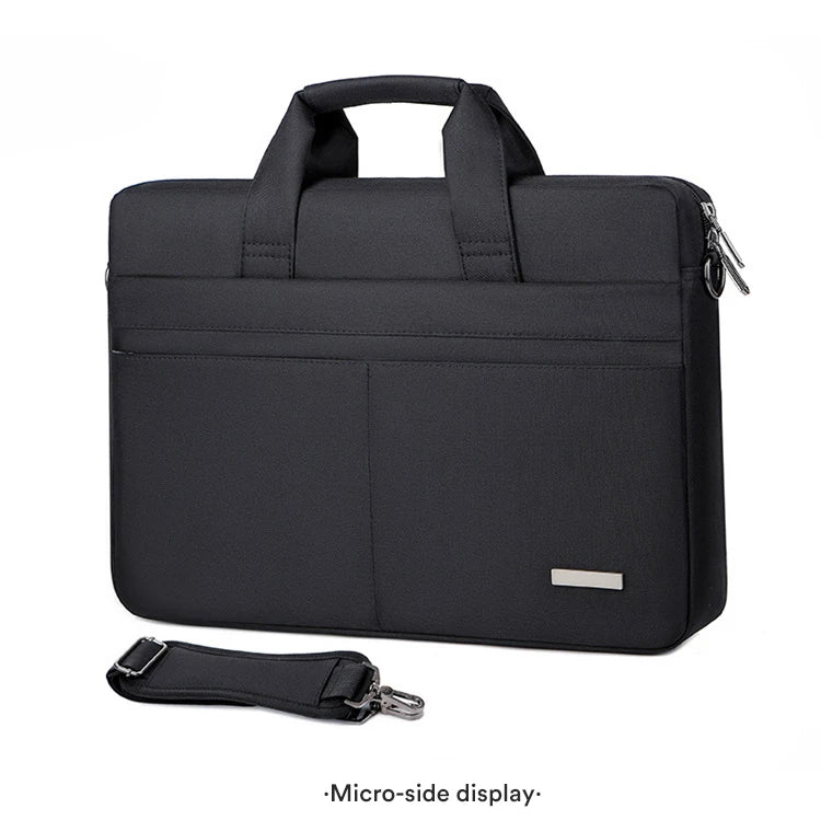 Laptop Bag Sleeve Case Shoulder HandBag Notebook Pouch Briefcases For 13.3 14 15.6 17.3 Inch Macbook Air Pro HP Huawei Asus Dell