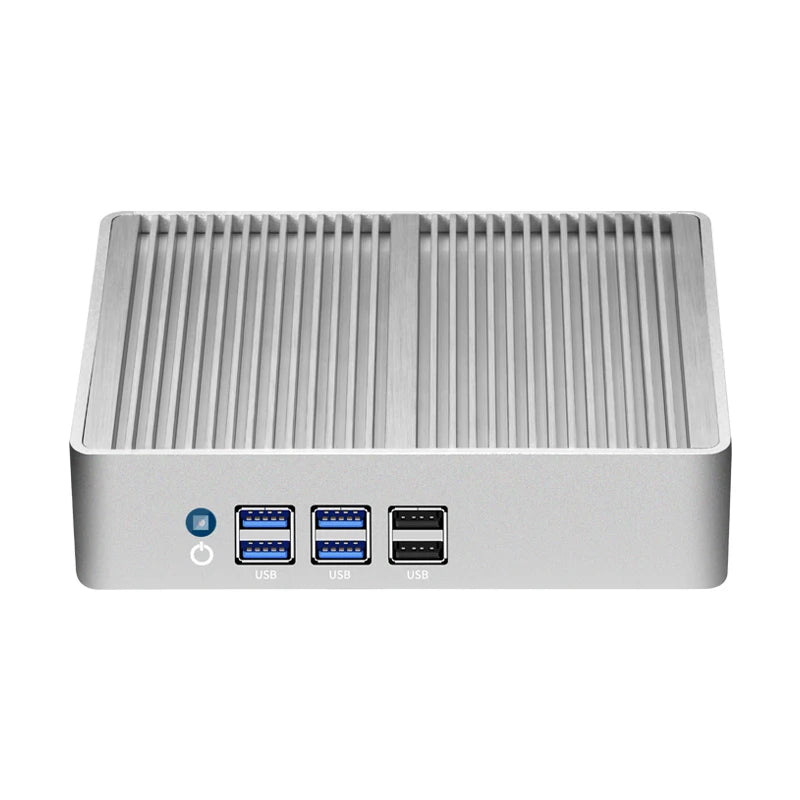 Helorpc Industrial Mini PC with Inter Core i5-5200U Support Windows10 Linux Pfense with 4xUSB3.0 4xUSB2.0 1xHDMI 1xVGA Computer